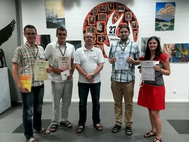 Matematycy z UKM w Toruniu na zawodach matematycznych 